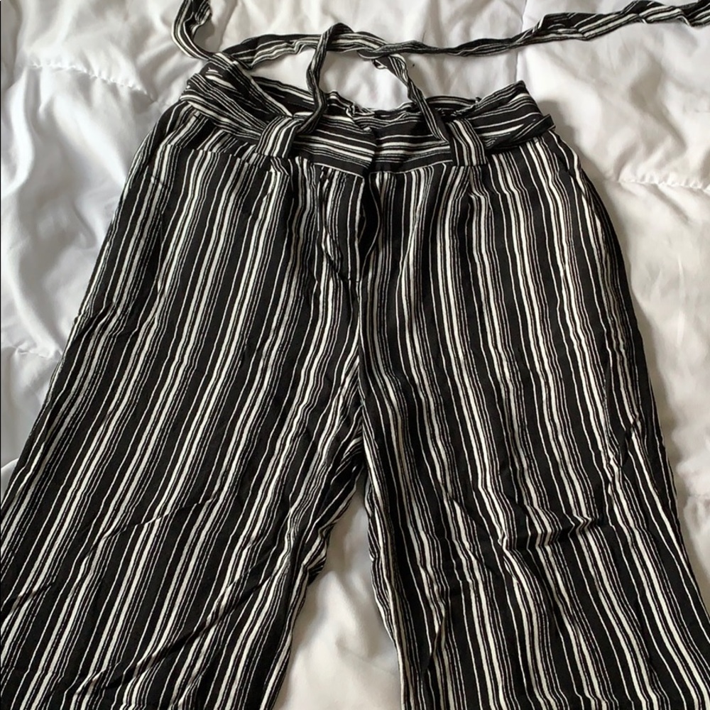 EXPRESS high-rise wide leg loose fit pants